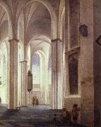 the lnterior of the buurkerk at utrecht Pieter Saenredam